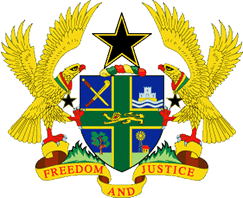 государственный герб Республика Гана