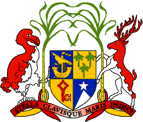 государственный герб Государство Маврикий