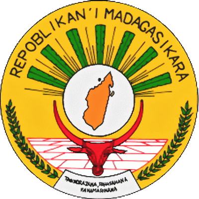 государственный герб Республика Мадагаскар