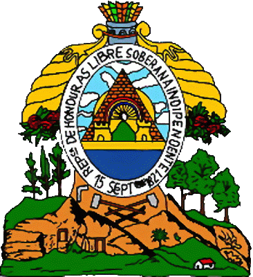 государственный герб Республика Гондурас