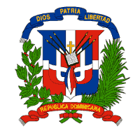 государственный герб Доминиканская республика