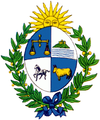 государственный герб Восточная Республика Уругвай