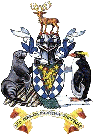 государственный герб Южная Джорджия и Южные Сандвичевы острова