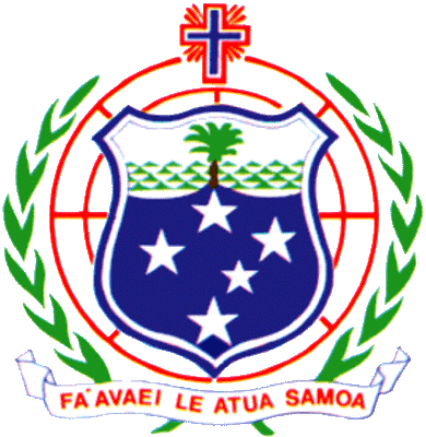 государственный герб Западное Самоа
