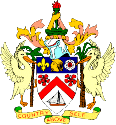государственный герб Федерация Сент-Китс и Невис