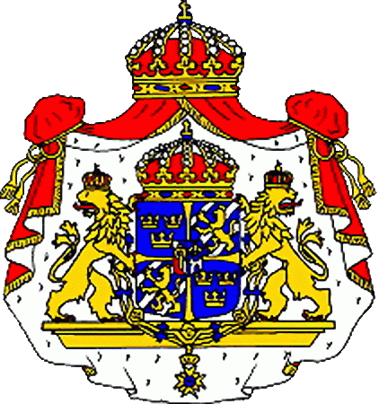 государственный герб Королевство Швеция