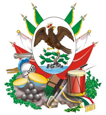 государственный герб Мексика 1-я