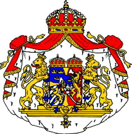 государственный герб Объединенные Королевства Швеции и Норвегии