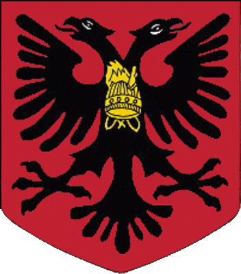 государственный герб Республика Албания 1-я
