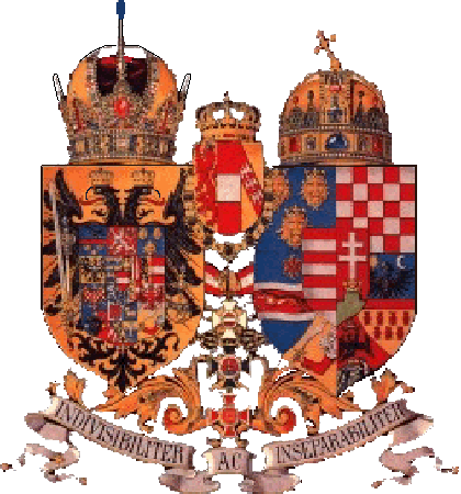 государственный герб Королевство и земли, представленные в Рейсхрате, и земли венгерской короны Святого Иштвана