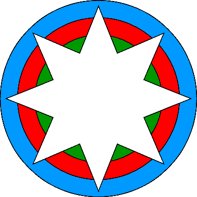 государственный герб Азербайджанская Демократическая Республика