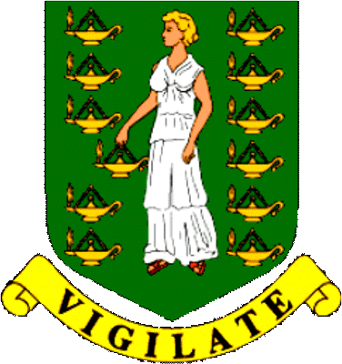 государственный герб Британские Виргинские острова