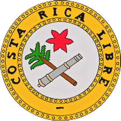 государственный герб Коста-Рика 1-я