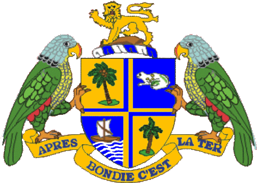 государственный герб Содружество Доминика