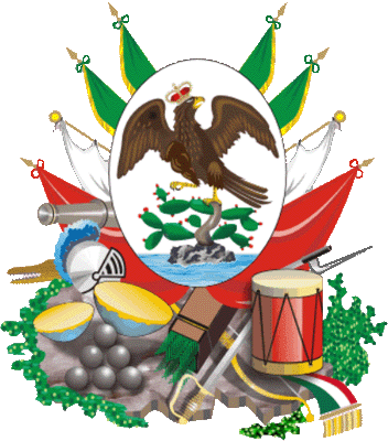 государственный герб Мексиканская империя 1-я