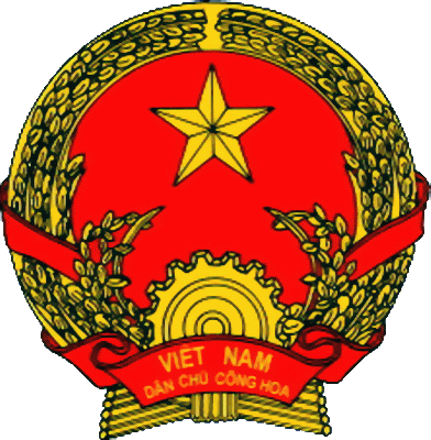 государственный герб Демократическая Республика Вьетнам