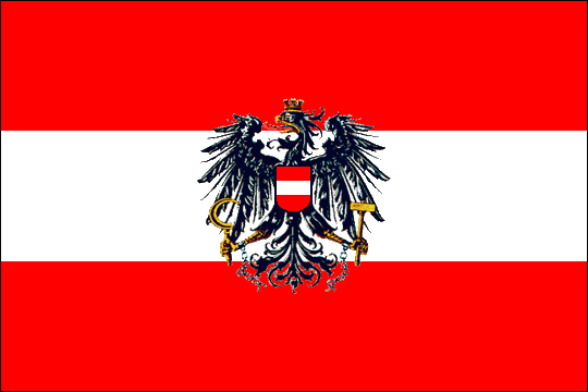 государственный флаг Республика Австрия
