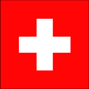 государственный флаг Швейцарская Конфедерация