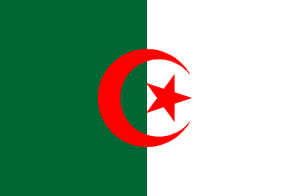 государственный флаг Алжирская Народная Демократическая Республика