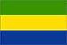 государственный флаг Габонская Республика