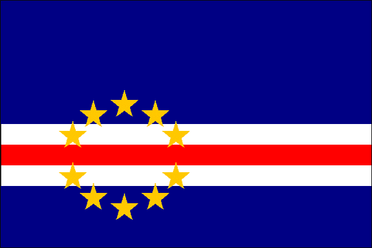 государственный флаг Республика Кабо-Верде
