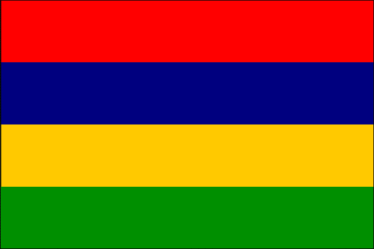 государственный флаг Республика Маврикий
