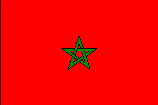 государственный флаг Королевство Марокко