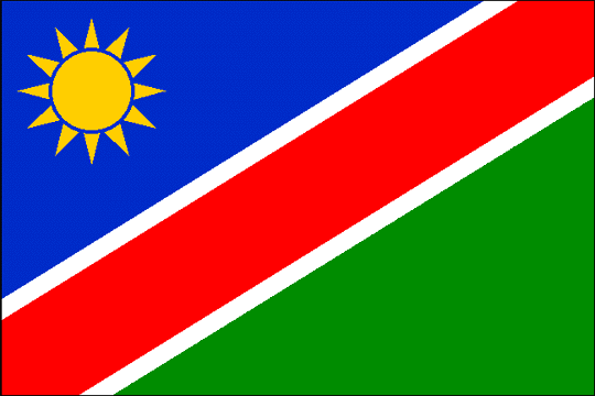 государственный флаг Республика Намибия