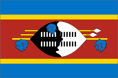 государственный флаг Королевство Свазиленд