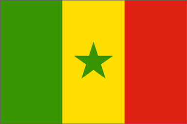 государственный флаг Республика Сенегал
