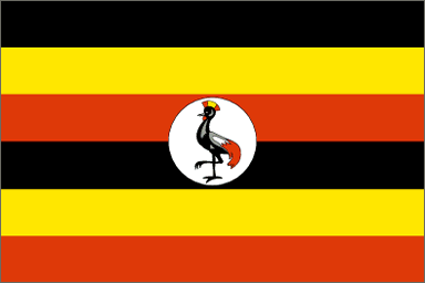 государственный флаг Республика Уганда