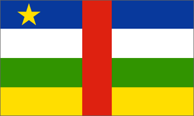 государственный флаг Центрально-африканская Республика