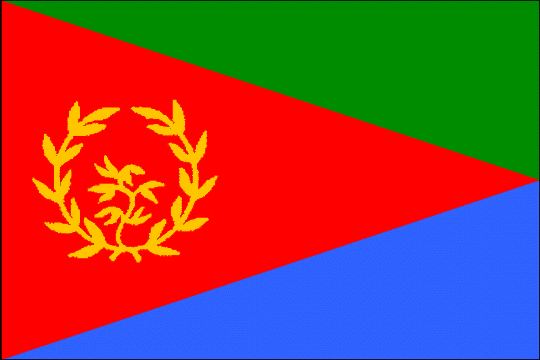 государственный флаг Государство Эритрея