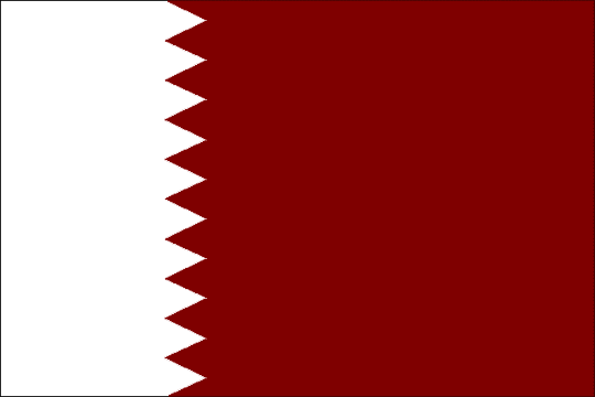 государственный флаг Государство Катар