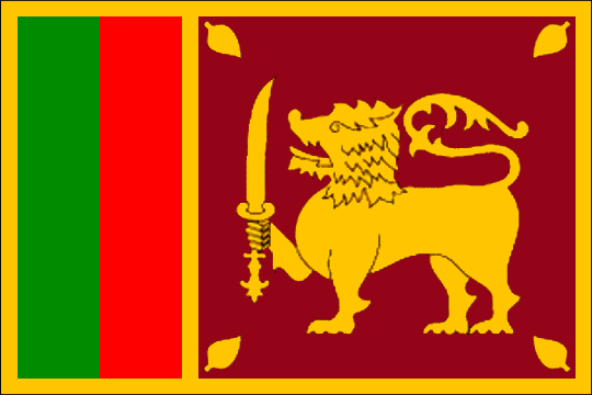 государственный флаг Демократическая Социалистическая Республика Шри-Ланка