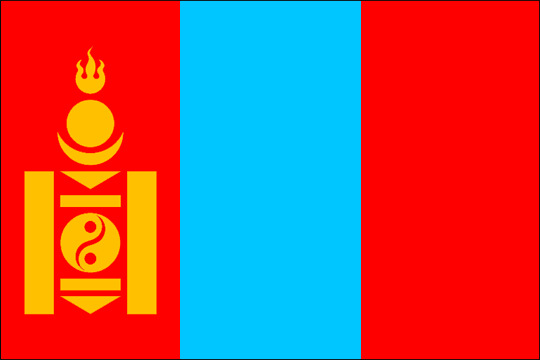 государственный флаг Монголия