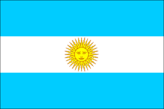 государственный флаг Аргентинская Республика
