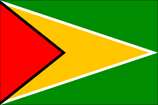 государственный флаг Кооперативная Республика Гайана