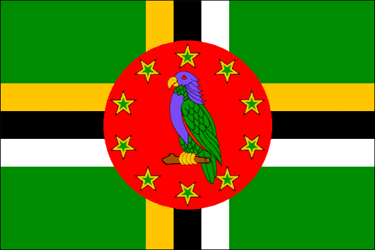 государственный флаг Содружество Доминика