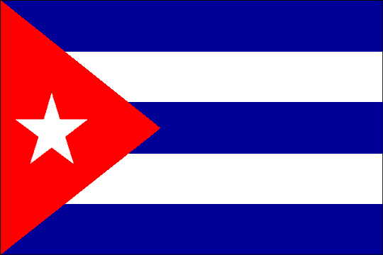 государственный флаг Республика Куба