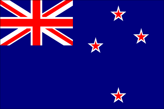 государственный флаг Новая Зеландия