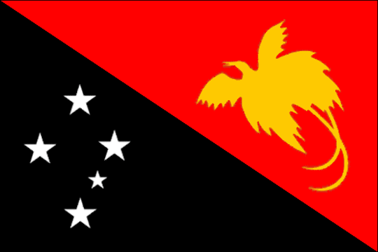 государственный флаг Независимое государство Папуа-Новая Гвинея