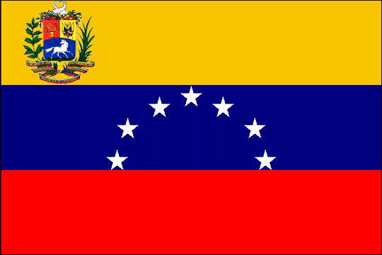 государственный флаг Боливарианская Республика Венесуэла
