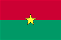 государственный флаг Буркина Фасо