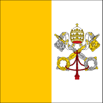 государственный флаг Государство - Город Ватикан