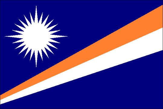 государственный флаг Республика Маршалловы острова