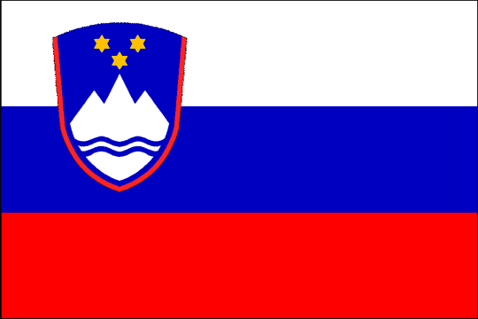 государственный флаг Республика Словения