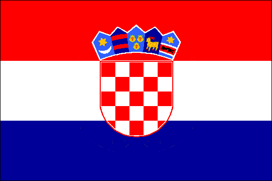 государственный флаг Республика Хорватия