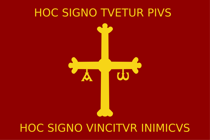 государственный флаг Королевство Астурия