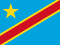 государственный флаг Демократическая Республика Конго